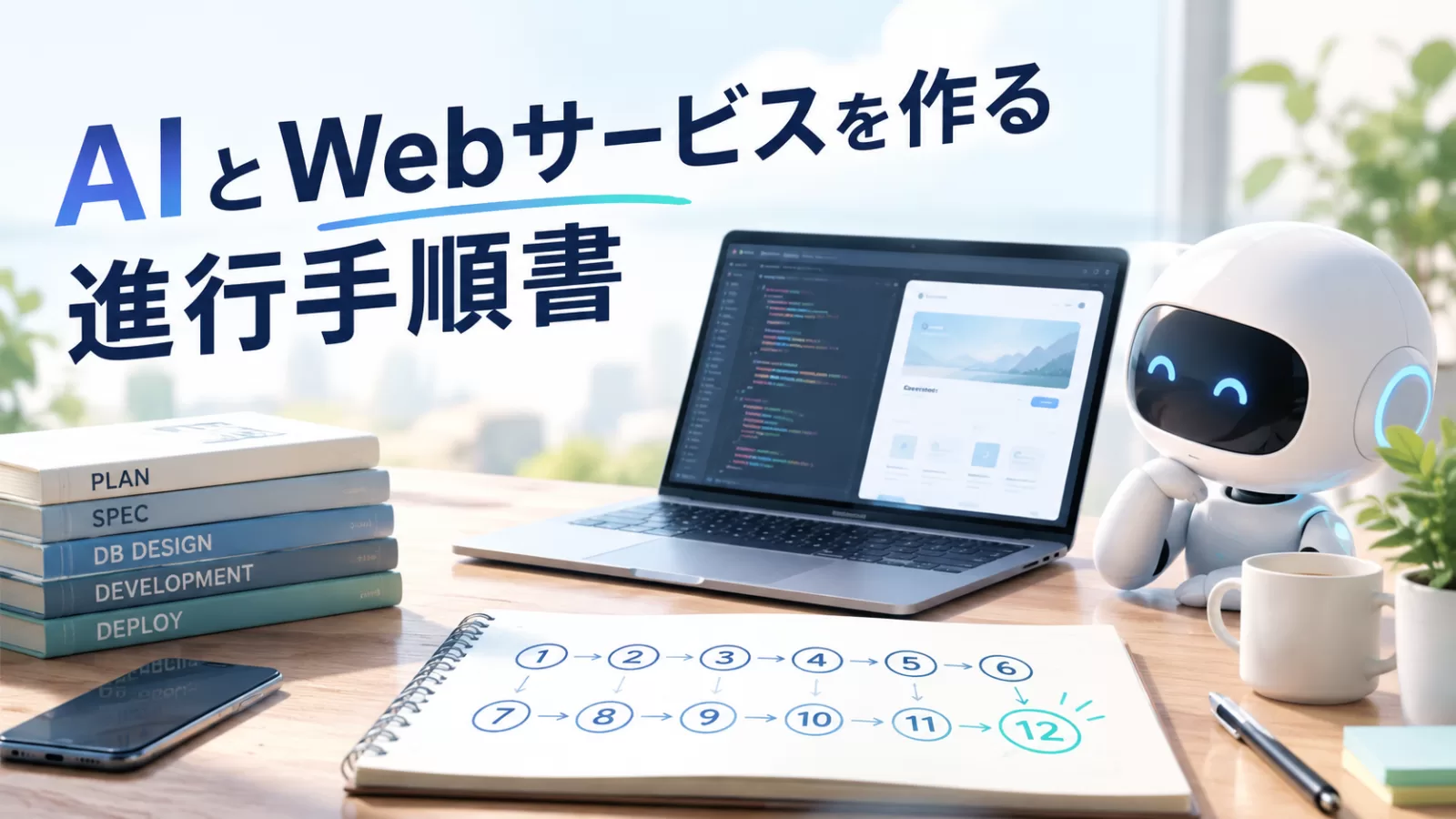AIとWebサービスを作る進行手順書